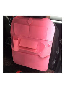Generic Vehicle Seat Back Pocket Storage Bag Hanger Holder Organizer - Pink