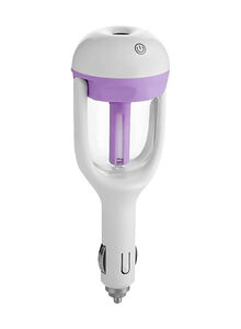 Generic Natural Fresh Enm Car Plug Air Humidifier Purifier - Purple