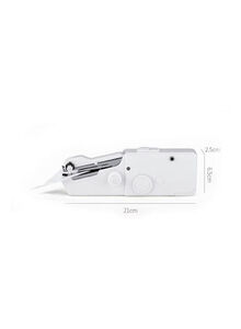 Generic Mini Handheld Sewing Machine White/Silver White/Silver