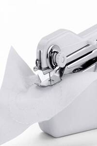 Generic Mini Handheld Sewing Machine White/Silver White/Silver