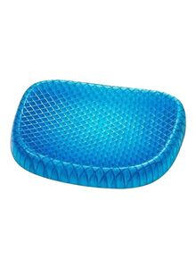 Generic Honeycomb Design Seat Cushion Polyester Blue