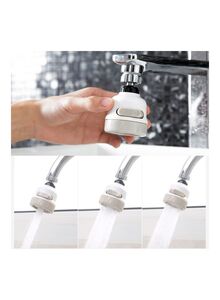 Generic Adjustable Water Tap Filter Faucet Beige standard