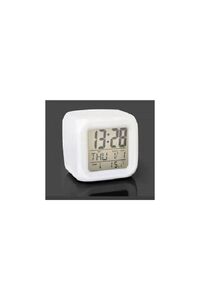 Generic Color change digital alarm clock White 8
