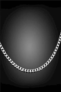 Generic 4MM Pole Chain  Plated Punk Chain for Men 22inchs