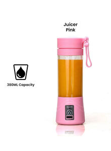 Generic Countertop Fruit Juicer 380 ml ZN-090 Pink