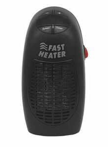 Generic Mini Room Heater 400 W ZM1050900 Black