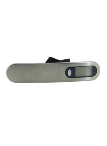 Generic LCD Electronic Portable Hanging Digital Luggage Weight Scale Silver