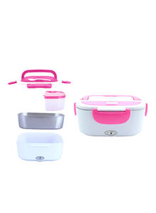 Generic Electric Heating Lunch Box 24011 Pink/White