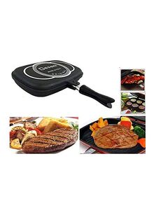 DESSINI Double Sided Grill Pan Black 36cm