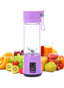 qihui Portable Mini Juicer Six Blades hq10 Purple