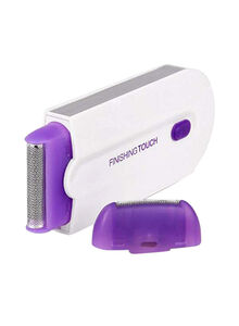 MARSKE Finishing Touch Instant Painless Facial And Body Hair Remover White 5.00x5.00x5.00inch