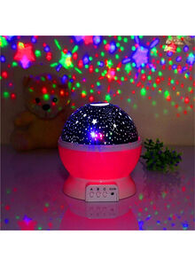 Generic USB LED Star Master Rotating Night Lamp Multicolour