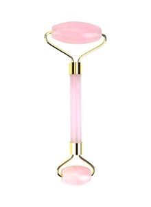 Jeoxi Anti Aging Facial Massager Roller With Gua Hua Tool Set Pink/Rose Gold 6inch