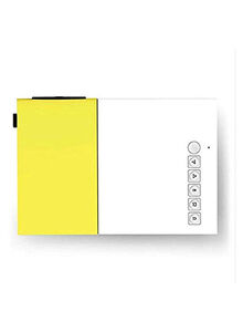 Generic HD LED Mini Projector YG - 300 White/Yellow