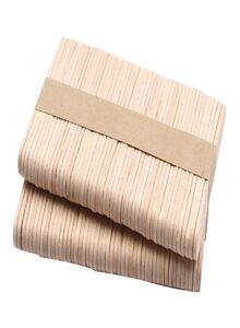 Generic 50-Piece Wood Popsicle Craft Sticks