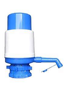 BLE Hand Press Water Dispenser Pump White/Blue