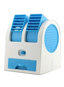 Generic Portable Air Cooler With USB Fan 2.5W White/Blue