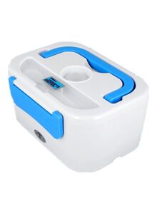 Generic Electric Lunch Box Blue/White 180x115x247millimeter