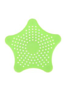 Generic 3-Piece Star Shape Sink Strainer Green
