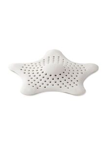 YupFun Silicone Star Shape Sink Strainer White