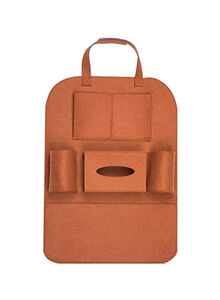 Generic Multi Pocket Car Seat Back Organiser Storage Bag