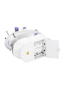 Generic Portable Electric Sewing Machine SM-202A White/Purple