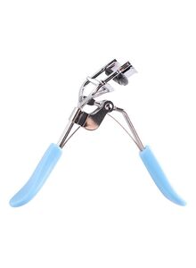 Generic Portable 3D Eyelash Curler Blue/Silver