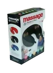 Generic Massage Neck Pillow Black