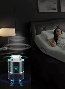 Generic USB Powered Electric Mosquito Killer With Trap Lamp YD02 Black