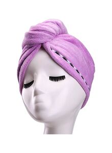 YYXR Microfiber Hair Towel Purple