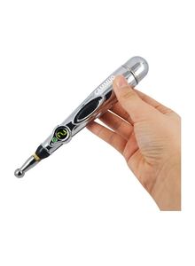 Generic Electric Massager Pen Silver