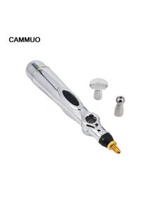 Generic Electric Massager Pen Silver