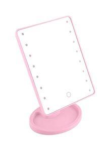 Generic Makeup LED Light Mirror Pink/Clear