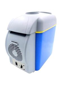 Generic Portable Cooling And Warming Refrigerator lp[koj Grey/Blue