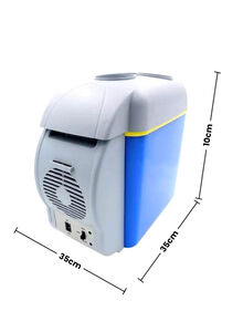Ideal Portable Cooling And Warming Refrigerator 55485 Grey/Blue