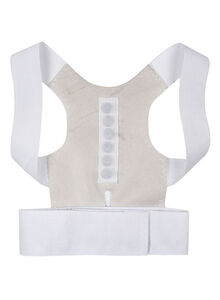 Generic Orthopedic Therapy Corset Posture Corrector Support Shoulder Vest White L