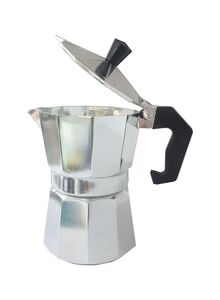 Generic Stove-Top Espresso Maker Silver/Black