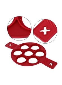 Generic Silicone Pancake Mould Red