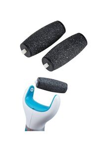 Generic Battery Operated Callus Remover With 2 Heads Blue/White/Black