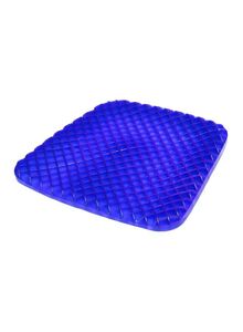 Generic Gel Cushion Honeycomb Shaped Chair Pad Blue