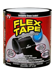 Flex Seal Flexible Tape Black 4inch