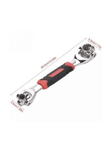 Generic 48-In-1 Multipurpose Socket Wrench Silver/Red/Black