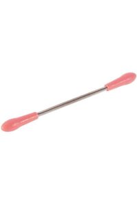Generic Facial Hair Remover Removal Stick Epilator Silver/Pink 18.5centimeter