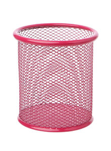 Generic 3-Piece Pen/Pencil Container Holder Set Pink