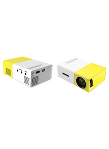 Generic Mini LCD Portable Projector PROJ-1024-Y2 Yellow/White