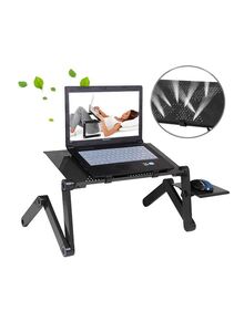 Generic Portable 360 Degree Foldable Desk Stand With Mouse Pad