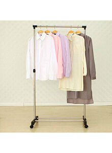 Leostar Single Column Clothes Hanger Black