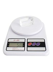 Generic Digital Kitchen Scale SF-400 White