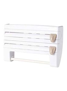 Generic Paper Holder With Cutter White 39x10x24centimeter