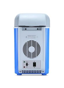 Generic Portable Car Refrigerator And Heater 7.5 L REF-7.5L Blue/Grey